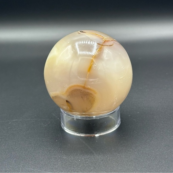 Agate Crystal Sphere - Picture 4 of 7